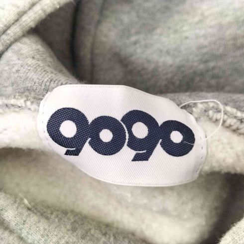 ナインティナインティ 9090 クロップド ヘビーウェイトプルオーバーパーカー メンズ JPN:L